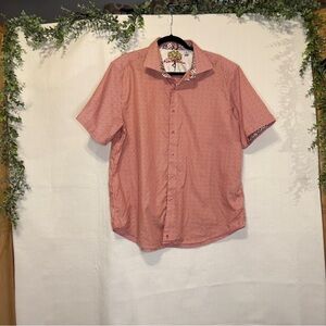 Robert Graham Red Button-Up Shirt